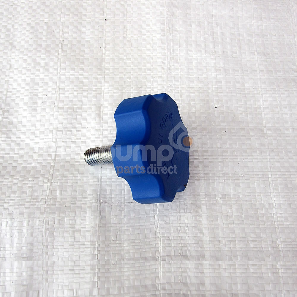 BLUE KNOB FOR 5" SIGHTGLASS