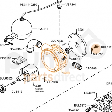 Stator AFI Vacuum Pump - Cast Iron