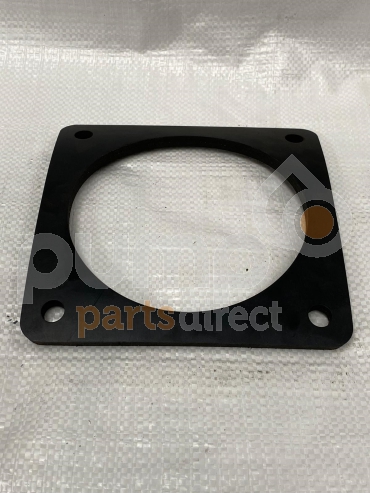 8" RUBBER FLANGE GASKET - 4 BOLT - SQUARE - 6MM 