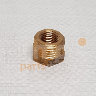 RIV 1/2" M TO 1/4" FM BRASS REDUCER FOR MANO METER