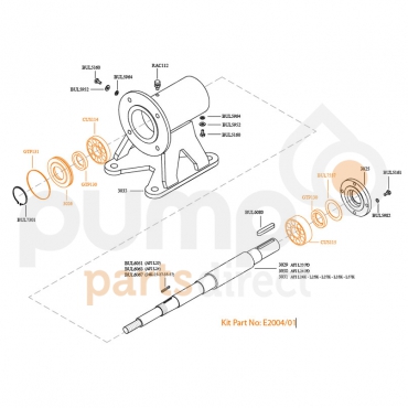 Pedestal Bearing Kit