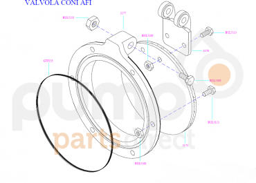 AFI SUCTION CONE VALVE ASSEMBLY CAT FLAP