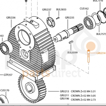 HD Gear Box Oil Plug