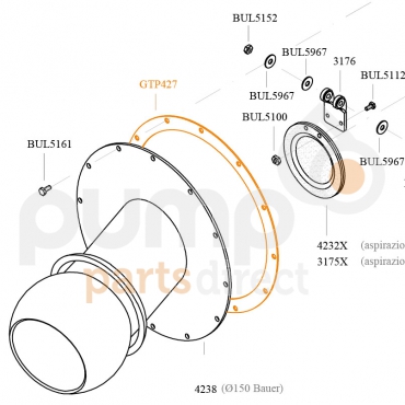 AFI HD35 Cone Seal 3MM