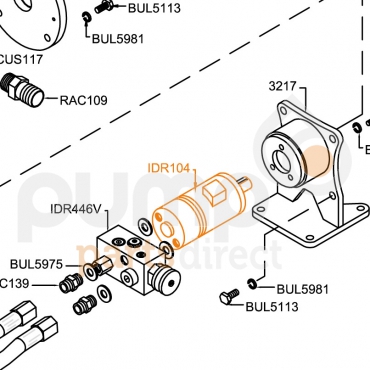 Hydraulic Primer Motor