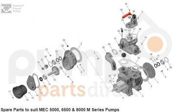 MEC 5000/65/8000 HANDLE