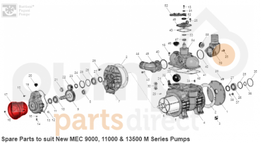 BATTIONI PTO CONE BOLT ON LARGE