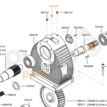 Bolt M1/2"