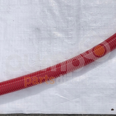 51MM RED RIGID HOSE 1 METRE LENGTH