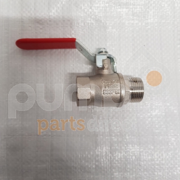 RIV 3/4" EXPORT BALL VALVE M/F PN25
