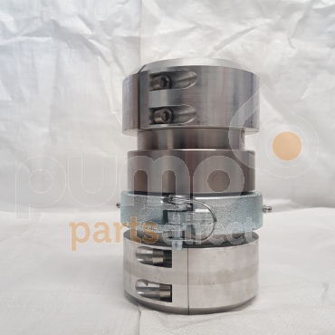 4" SLURRYKAT STAINLESS STEEL COUPLING C/W CLOSURE RING