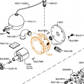 Stator AFI Vacuum Pump - Cast Iron