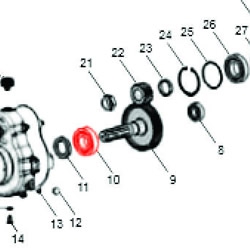 BATTIONI BALL BEARING DEEP GROVE 6307