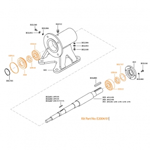 Pedestal Bearing Kit