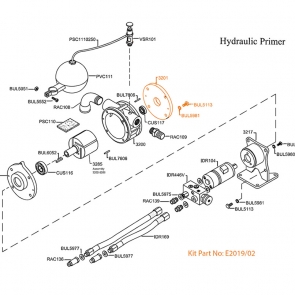 VACUUM PRIMER BODY COVER PULLEY SIDE