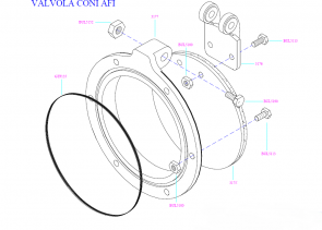 AFI SUCTION CONE VALVE ASSEMBLY CAT FLAP