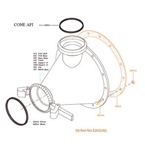 L27/L35  RUBBER CONE GASKET SEAL 