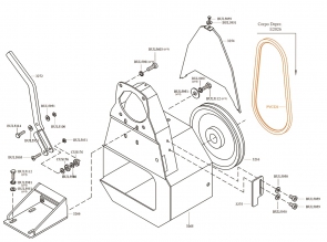 BELT A37-1/2 FOR VACUUM PRIMER FOR IV PUMP