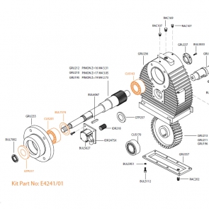 HD35 Output Bearing Seal Kit