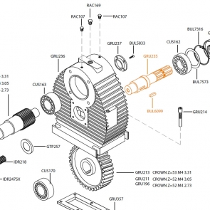 HD INPUT SHAFT KEY 16 X 10 X 60