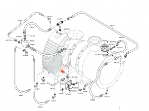 SPLINED HYDRAULIC HUB Z=12 CONICAL SHAFT FOR HD HYD PUMP