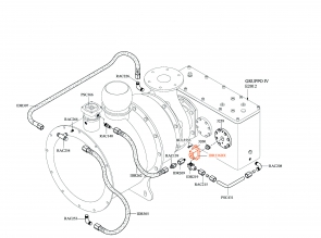 HYDRAULIC PUMP RIGHT CC4.2 FOR IV TYPE COOLING SYSTEM