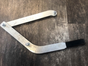 HEAVY DUTY HANDLE KIT FOR 6" BRASS VALVE