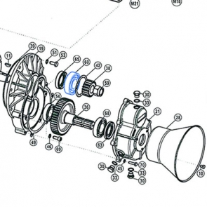 JUROP BEARING 40 X 90 X 23 6308