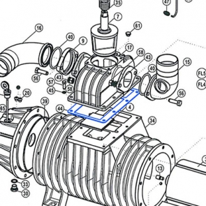 JUROP VALVE HOUSING GASKET