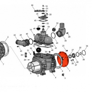 MEC 9000/11/13500 BACK COVER PLATE