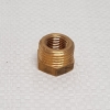 RIV 1/2" M TO 1/4" FM BRASS REDUCER FOR MANO METER