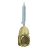 4" 2 FLANGE GATE VALVE + SPRING HYDRAULIC RAM 100MM WIDE